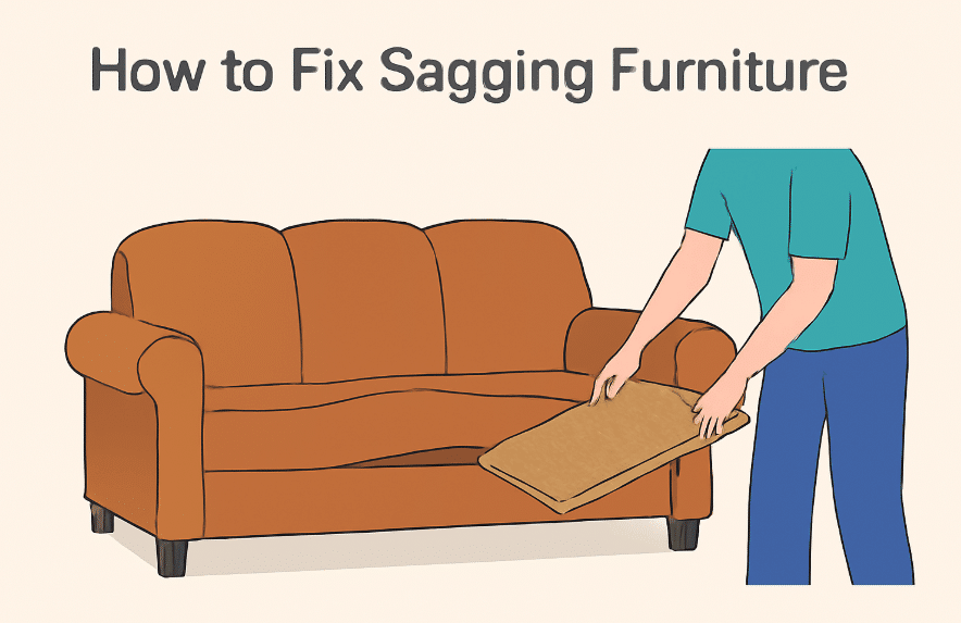 How to Fix Sagging Furniture