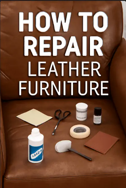 How to Repair Leather Furniture