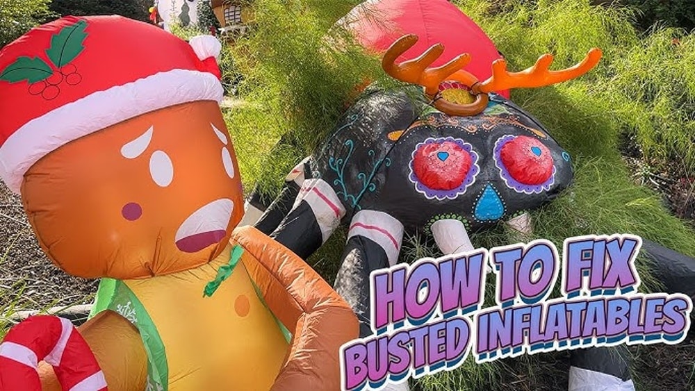 How to Fix Inflatable Decorations