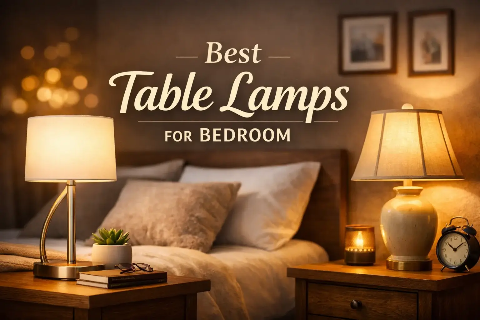 10 Best Table Lamps for Bedroom | Stylish & Cozy Lighting Options