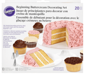 Wilton Beginning Buttercream Decorating Set, 20-Piece Cake Decorating Kit