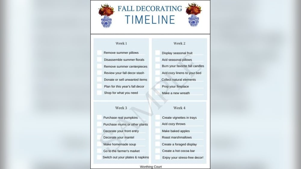 When is the Best Time to Decorate for Fall