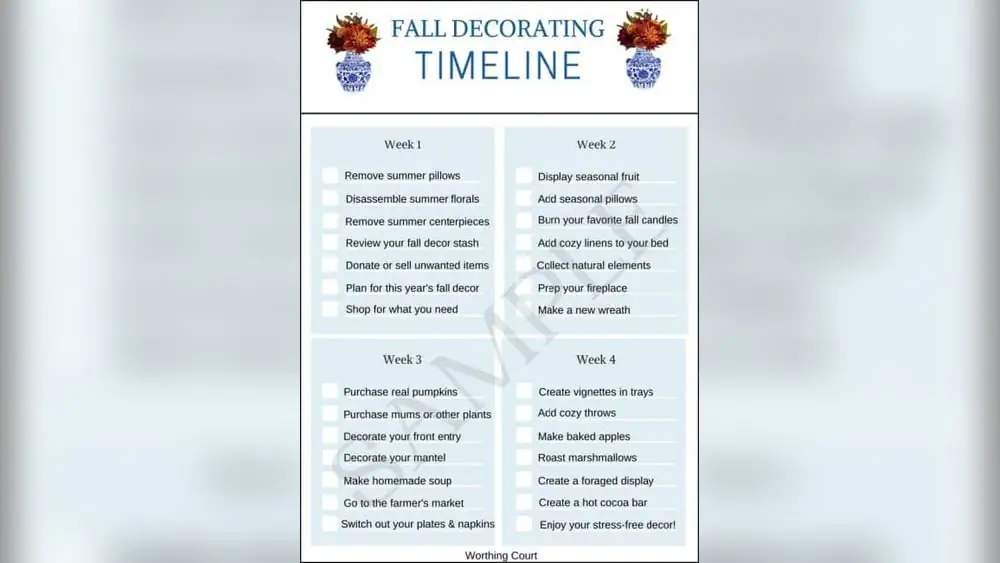 When is the Best Time to Decorate for Fall