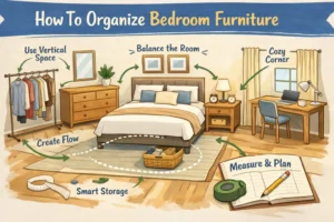 How To Organize Bedroom Furniture