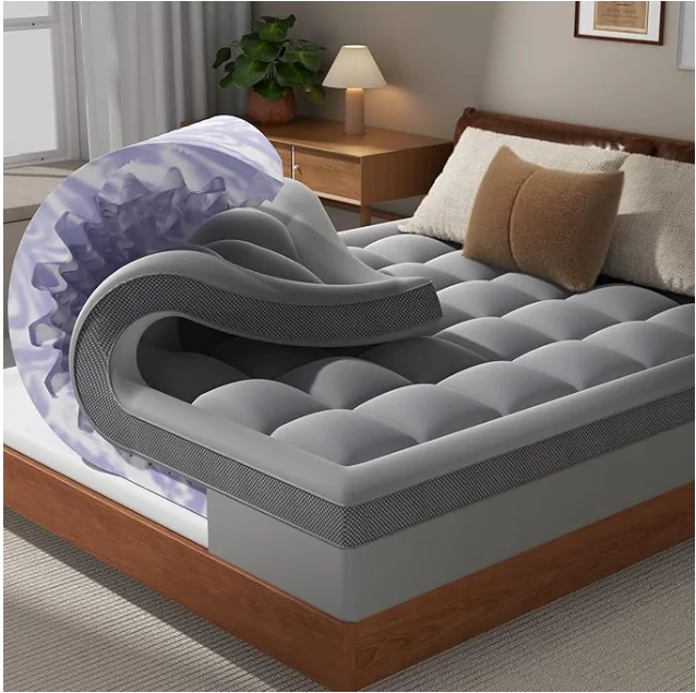 Linenspa Gel Memory Foam Topper Queen