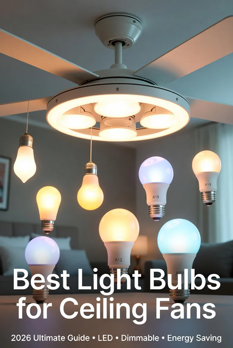 What Are the Best Light Bulbs for Ceiling Fans
