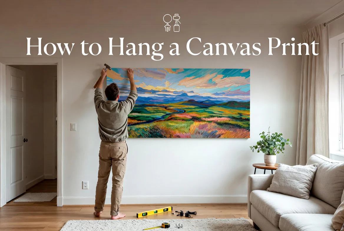 How to Hang a Canvas Print