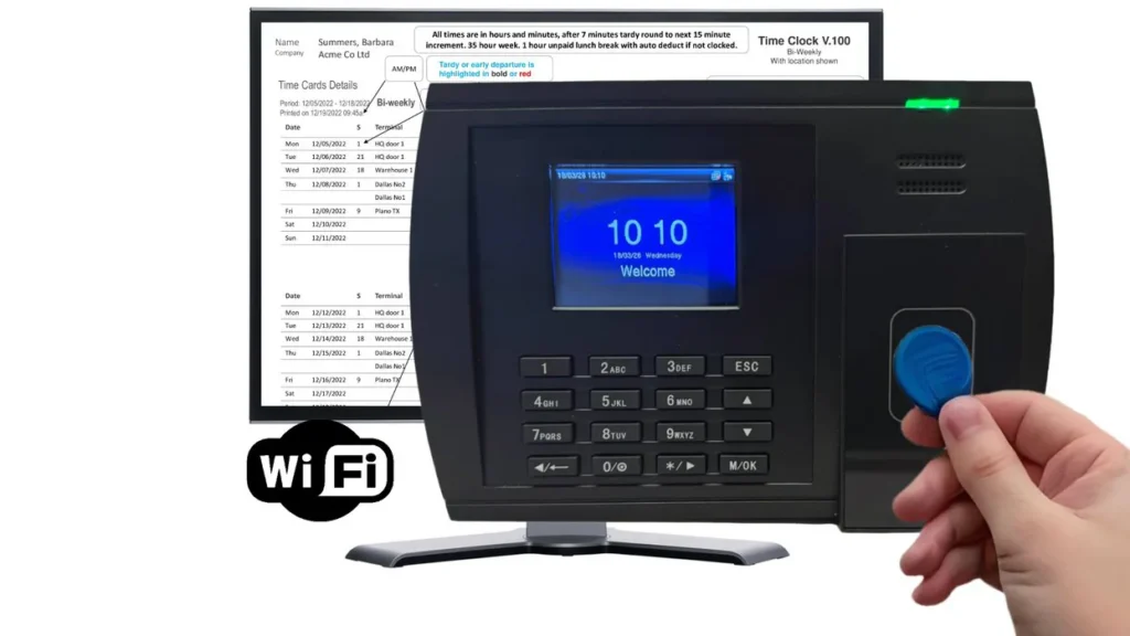 Best Fingerprint Time Clock for Small Business