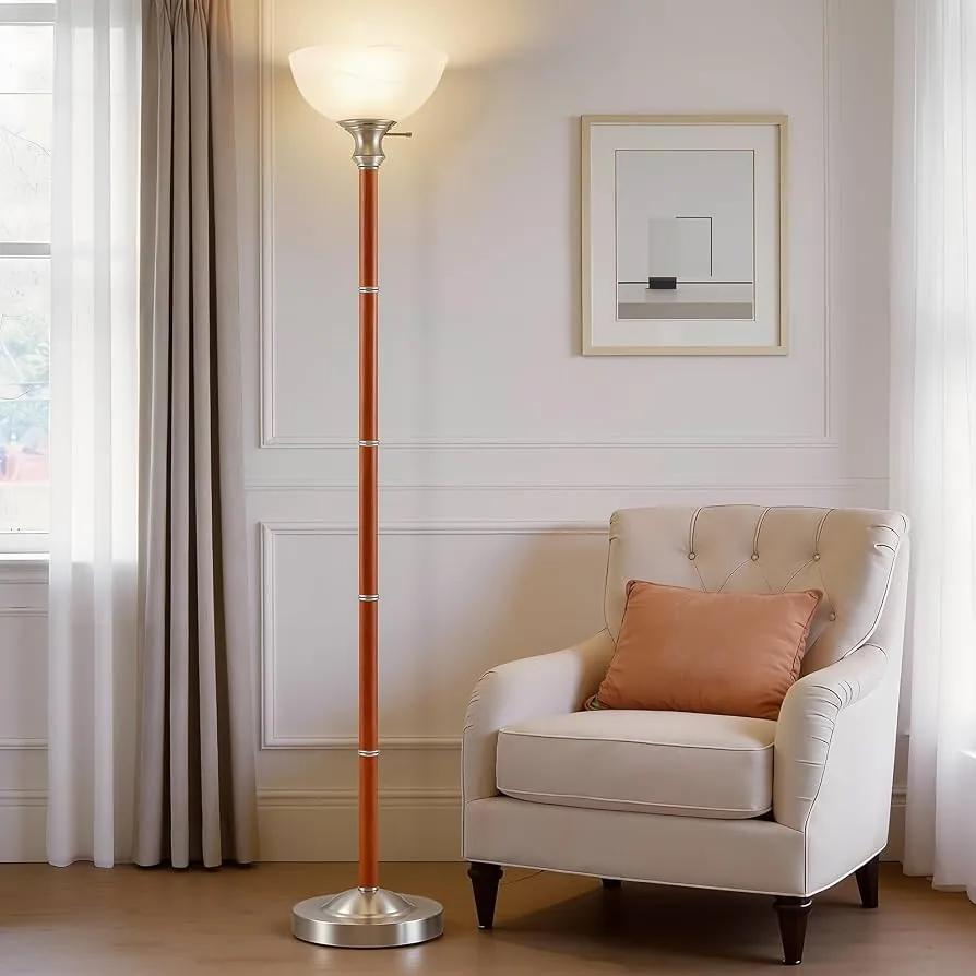 Torchiere floor lamp basics shown lighting a ceiling in a modern room